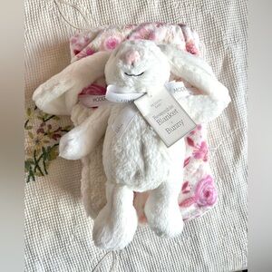 NWT Reversible blanket and bunny
